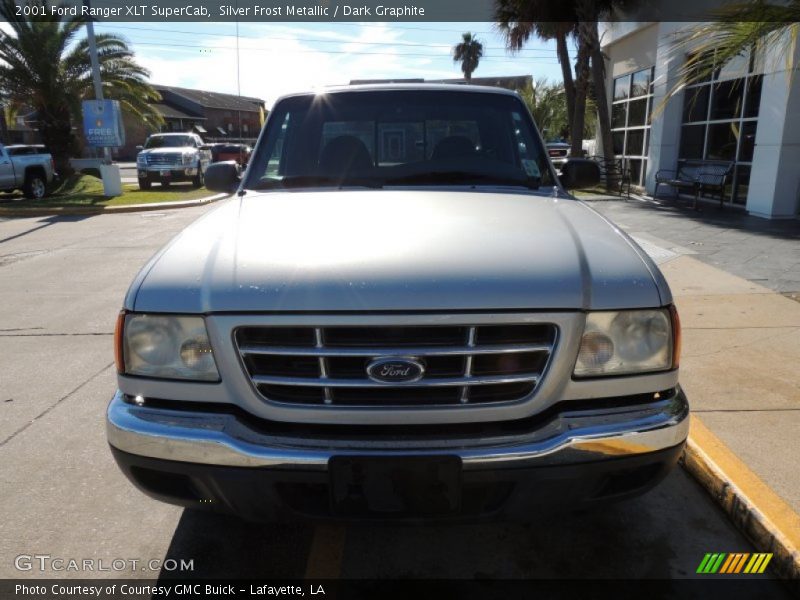 Silver Frost Metallic / Dark Graphite 2001 Ford Ranger XLT SuperCab