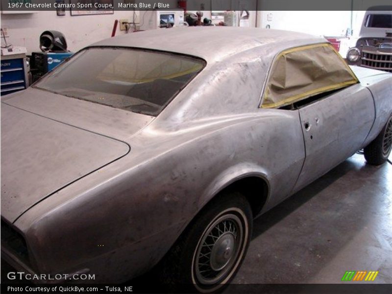 Marina Blue / Blue 1967 Chevrolet Camaro Sport Coupe