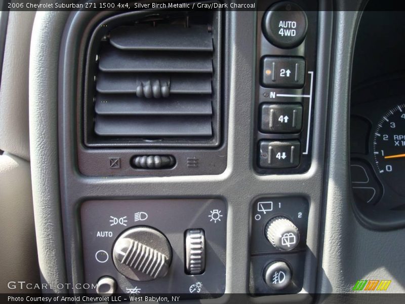 Silver Birch Metallic / Gray/Dark Charcoal 2006 Chevrolet Suburban Z71 1500 4x4