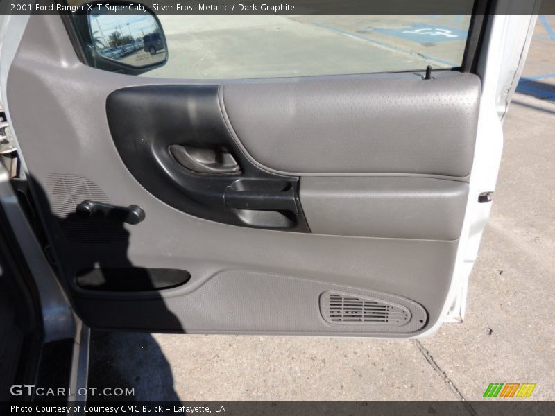 Silver Frost Metallic / Dark Graphite 2001 Ford Ranger XLT SuperCab