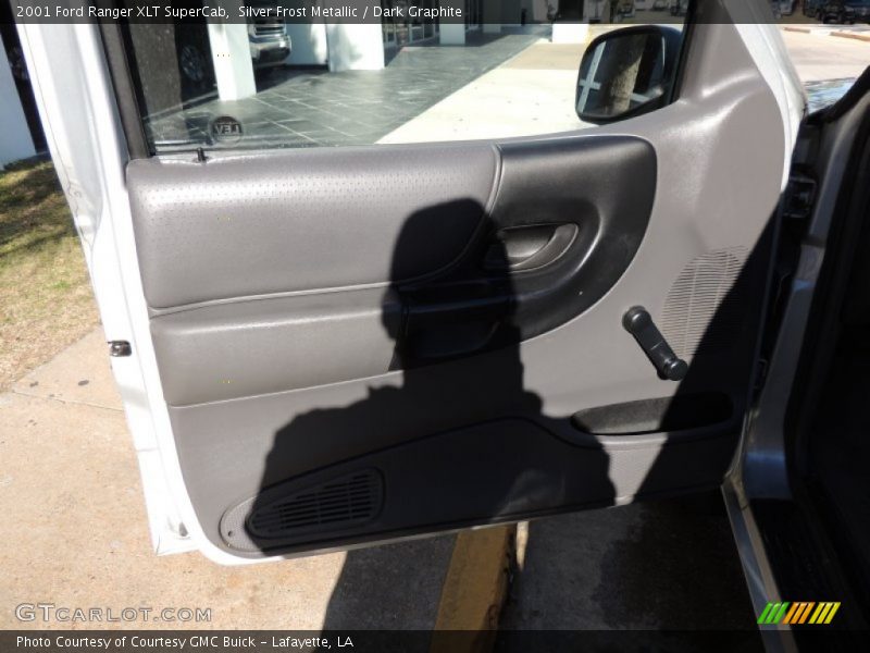 Silver Frost Metallic / Dark Graphite 2001 Ford Ranger XLT SuperCab