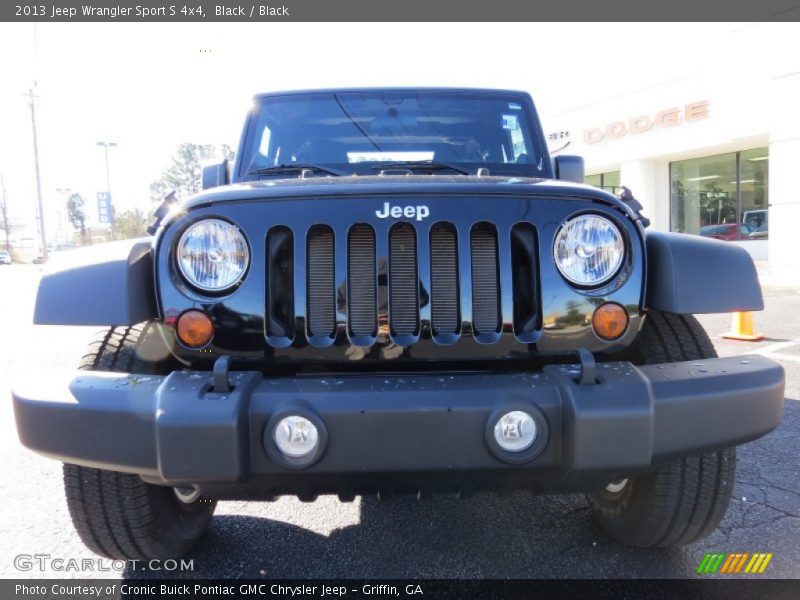 Black / Black 2013 Jeep Wrangler Sport S 4x4