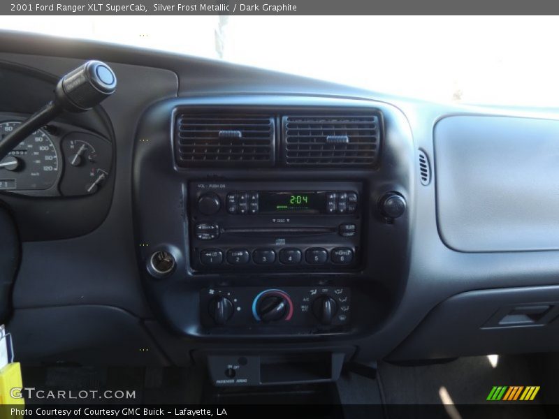 Silver Frost Metallic / Dark Graphite 2001 Ford Ranger XLT SuperCab