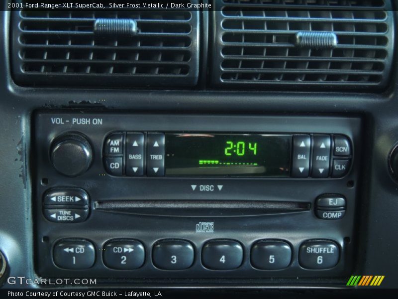 Silver Frost Metallic / Dark Graphite 2001 Ford Ranger XLT SuperCab