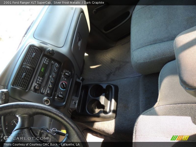 Silver Frost Metallic / Dark Graphite 2001 Ford Ranger XLT SuperCab