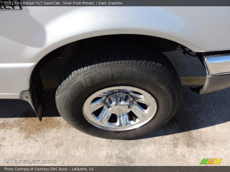 Silver Frost Metallic / Dark Graphite 2001 Ford Ranger XLT SuperCab