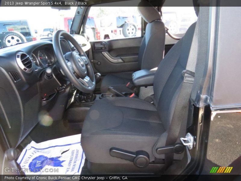 Black / Black 2013 Jeep Wrangler Sport S 4x4