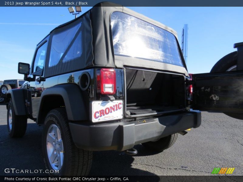 Black / Black 2013 Jeep Wrangler Sport S 4x4