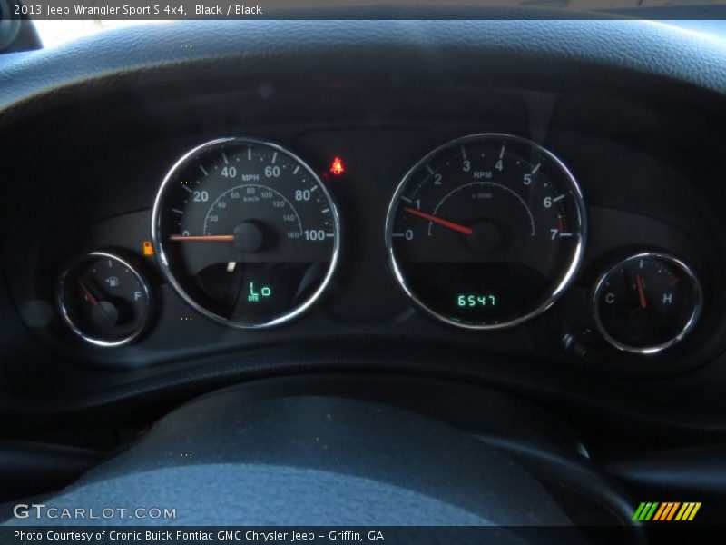 Black / Black 2013 Jeep Wrangler Sport S 4x4