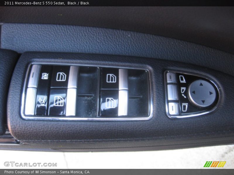 Black / Black 2011 Mercedes-Benz S 550 Sedan
