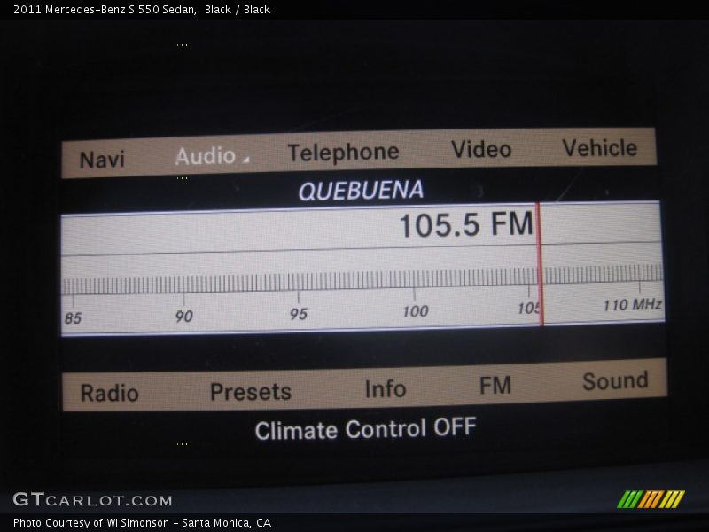 Black / Black 2011 Mercedes-Benz S 550 Sedan