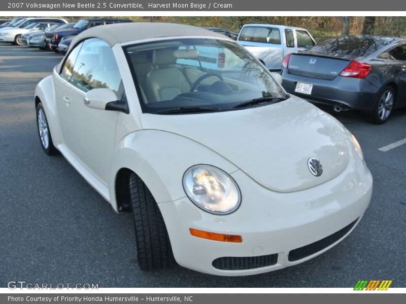 Harvest Moon Beige / Cream 2007 Volkswagen New Beetle 2.5 Convertible