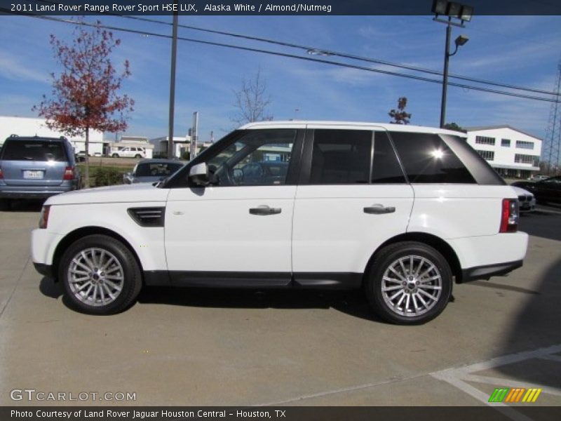 Alaska White / Almond/Nutmeg 2011 Land Rover Range Rover Sport HSE LUX