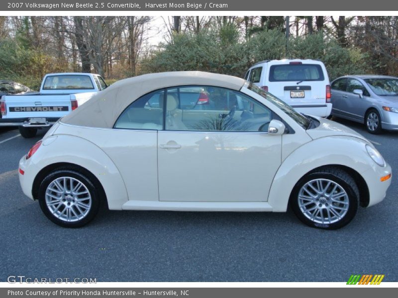 Harvest Moon Beige / Cream 2007 Volkswagen New Beetle 2.5 Convertible