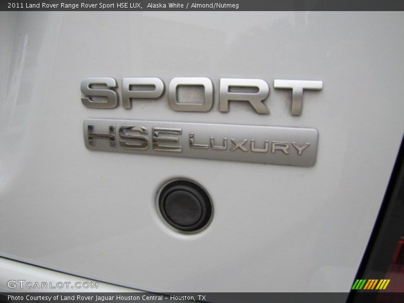 Alaska White / Almond/Nutmeg 2011 Land Rover Range Rover Sport HSE LUX