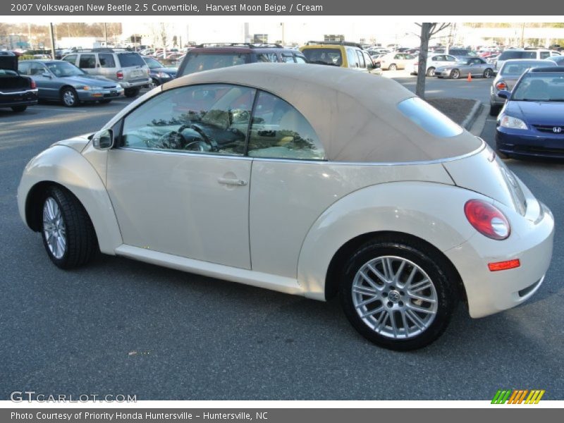 Harvest Moon Beige / Cream 2007 Volkswagen New Beetle 2.5 Convertible