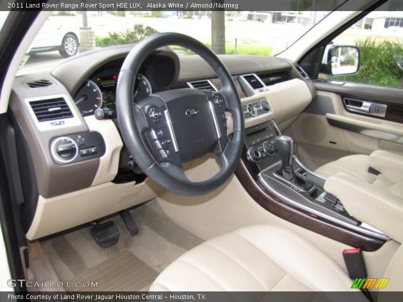 Alaska White / Almond/Nutmeg 2011 Land Rover Range Rover Sport HSE LUX