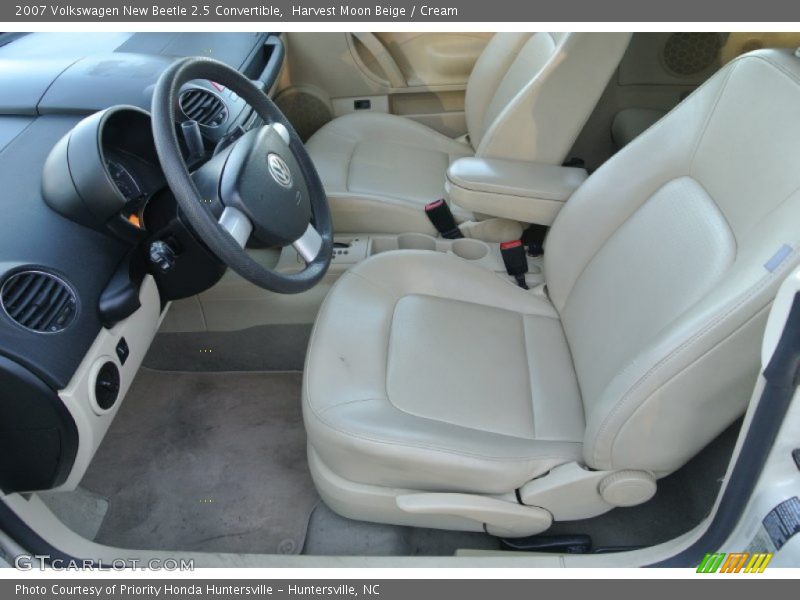 Harvest Moon Beige / Cream 2007 Volkswagen New Beetle 2.5 Convertible