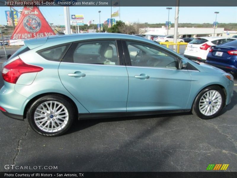 Frosted Glass Metallic / Stone 2012 Ford Focus SEL 5-Door