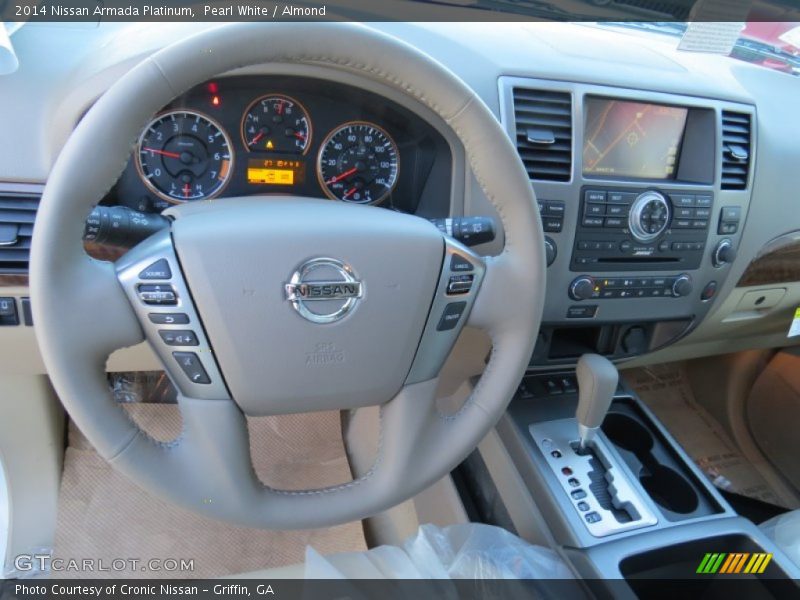 Dashboard of 2014 Armada Platinum