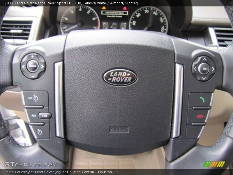 Alaska White / Almond/Nutmeg 2011 Land Rover Range Rover Sport HSE LUX