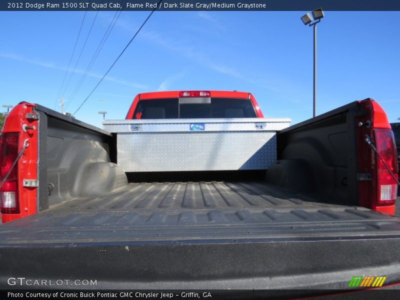 Flame Red / Dark Slate Gray/Medium Graystone 2012 Dodge Ram 1500 SLT Quad Cab