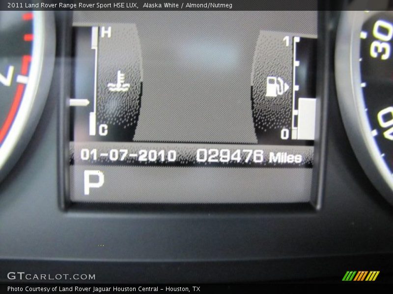 Alaska White / Almond/Nutmeg 2011 Land Rover Range Rover Sport HSE LUX