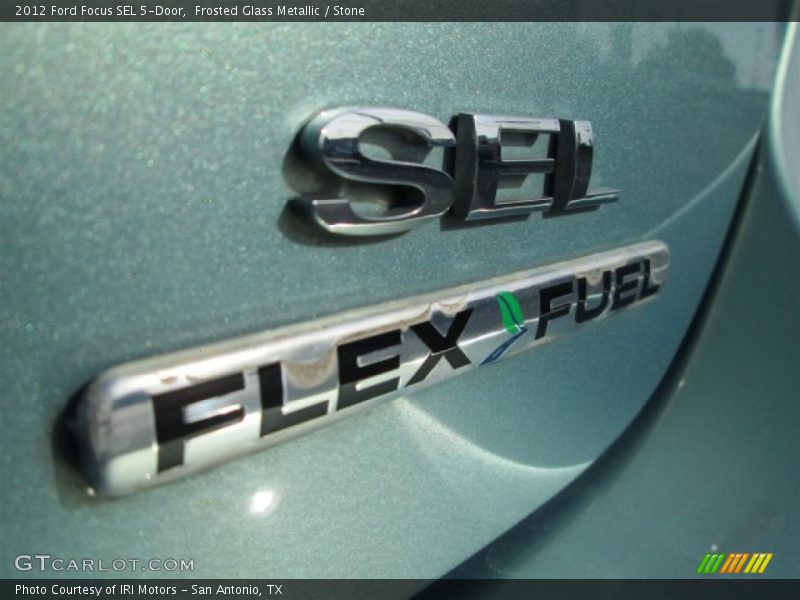 Frosted Glass Metallic / Stone 2012 Ford Focus SEL 5-Door