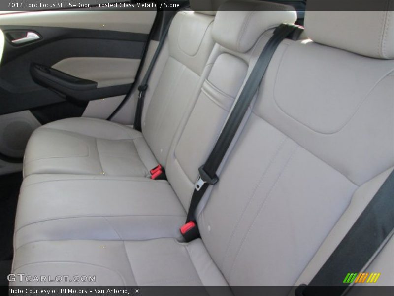 Frosted Glass Metallic / Stone 2012 Ford Focus SEL 5-Door