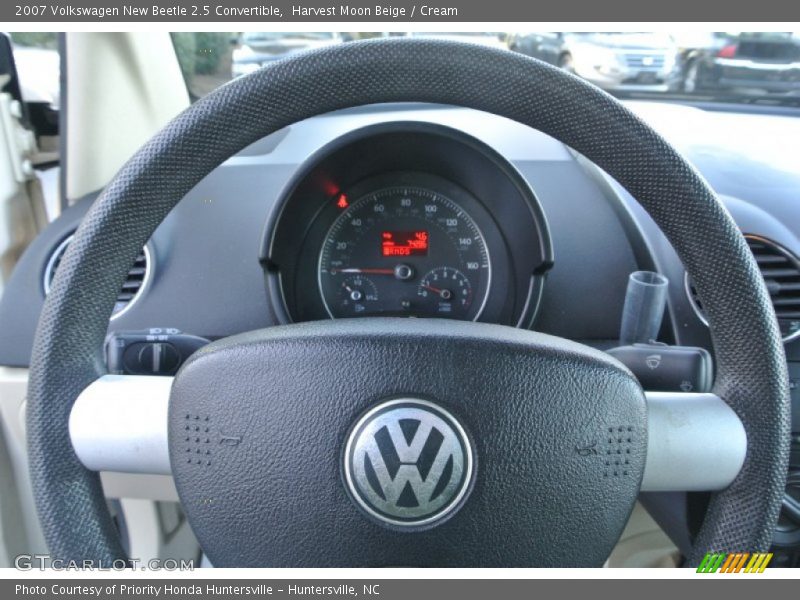 Harvest Moon Beige / Cream 2007 Volkswagen New Beetle 2.5 Convertible