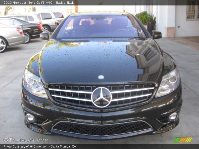 Black / Black 2010 Mercedes-Benz CL 63 AMG