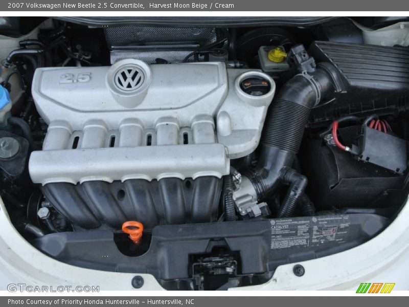Harvest Moon Beige / Cream 2007 Volkswagen New Beetle 2.5 Convertible