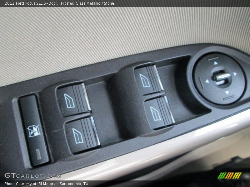Frosted Glass Metallic / Stone 2012 Ford Focus SEL 5-Door