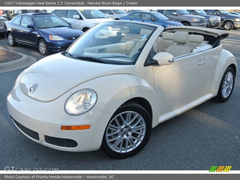 Harvest Moon Beige / Cream 2007 Volkswagen New Beetle 2.5 Convertible
