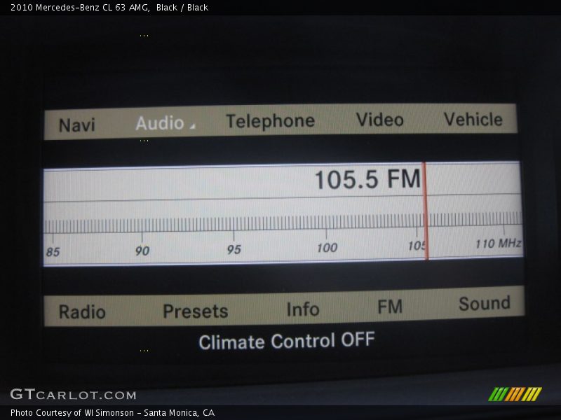 Black / Black 2010 Mercedes-Benz CL 63 AMG