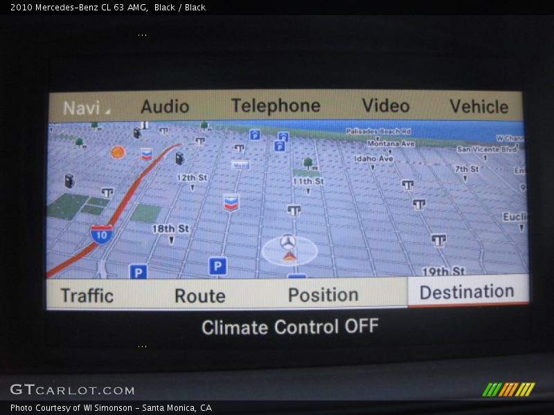 Black / Black 2010 Mercedes-Benz CL 63 AMG
