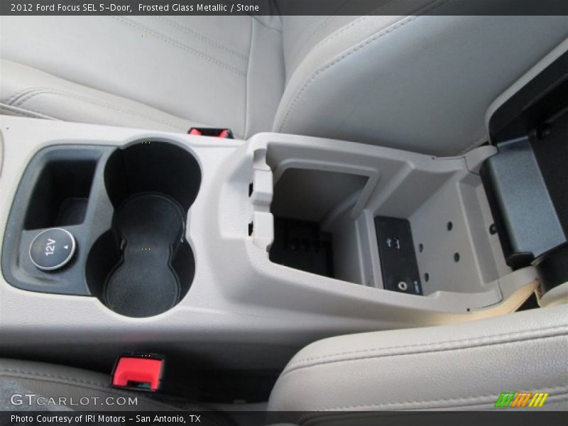 Frosted Glass Metallic / Stone 2012 Ford Focus SEL 5-Door