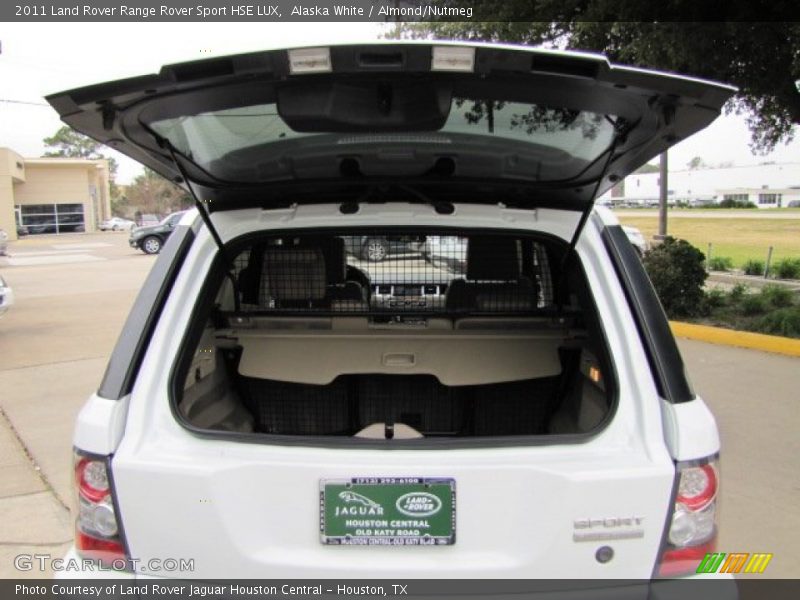 Alaska White / Almond/Nutmeg 2011 Land Rover Range Rover Sport HSE LUX