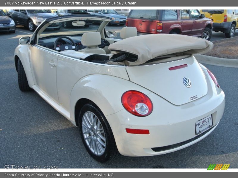 Harvest Moon Beige / Cream 2007 Volkswagen New Beetle 2.5 Convertible
