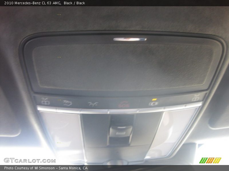 Black / Black 2010 Mercedes-Benz CL 63 AMG