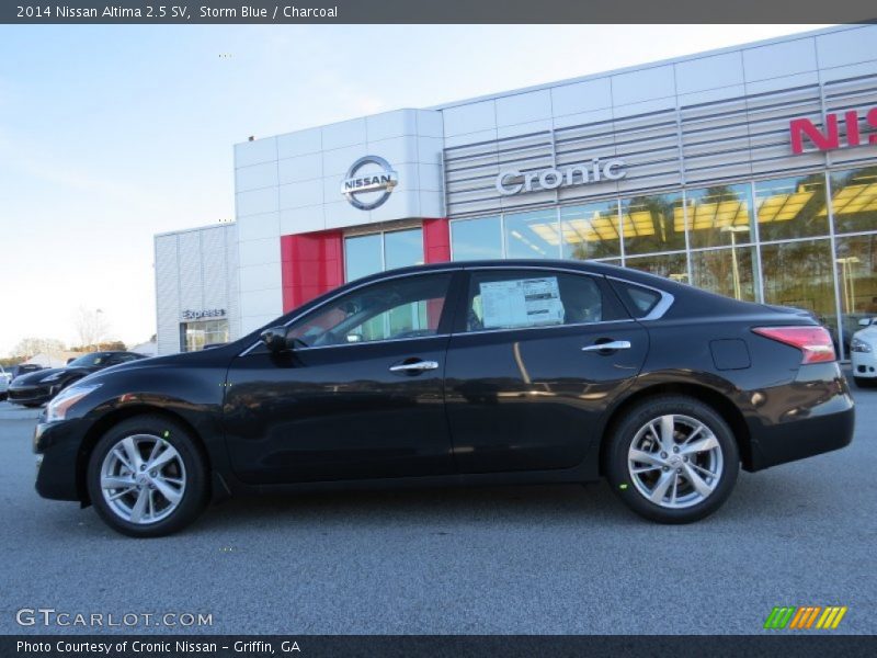 Storm Blue / Charcoal 2014 Nissan Altima 2.5 SV