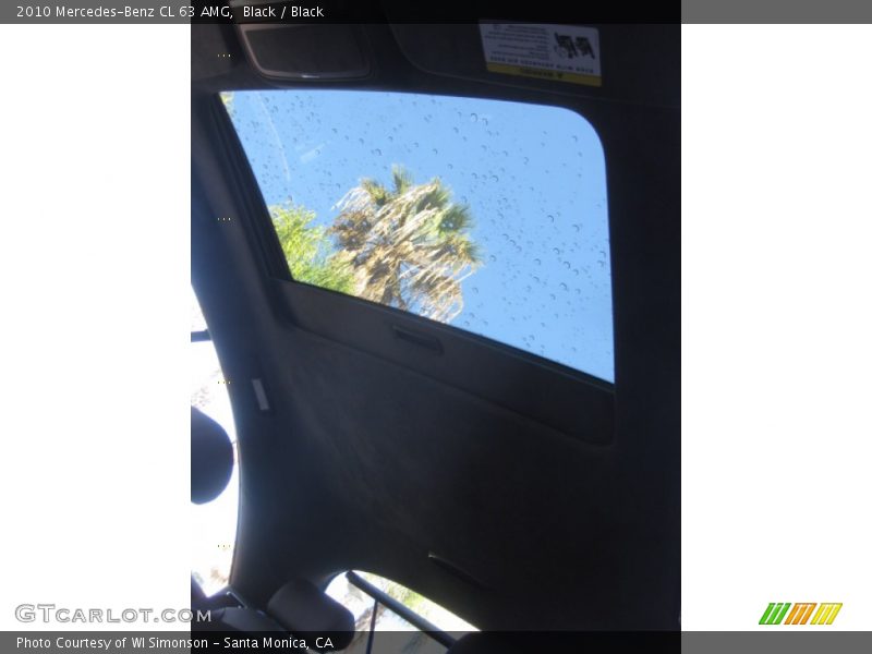 Black / Black 2010 Mercedes-Benz CL 63 AMG