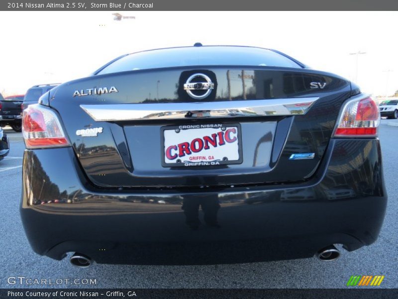 Storm Blue / Charcoal 2014 Nissan Altima 2.5 SV