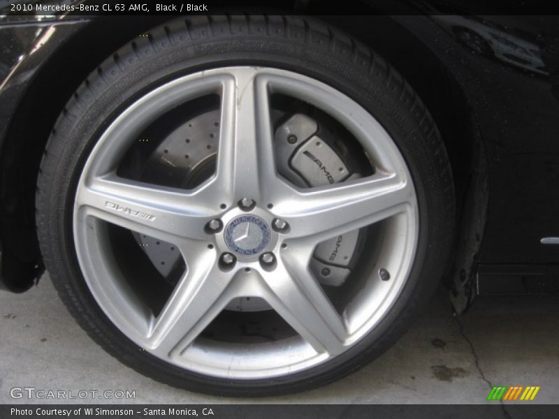 Black / Black 2010 Mercedes-Benz CL 63 AMG