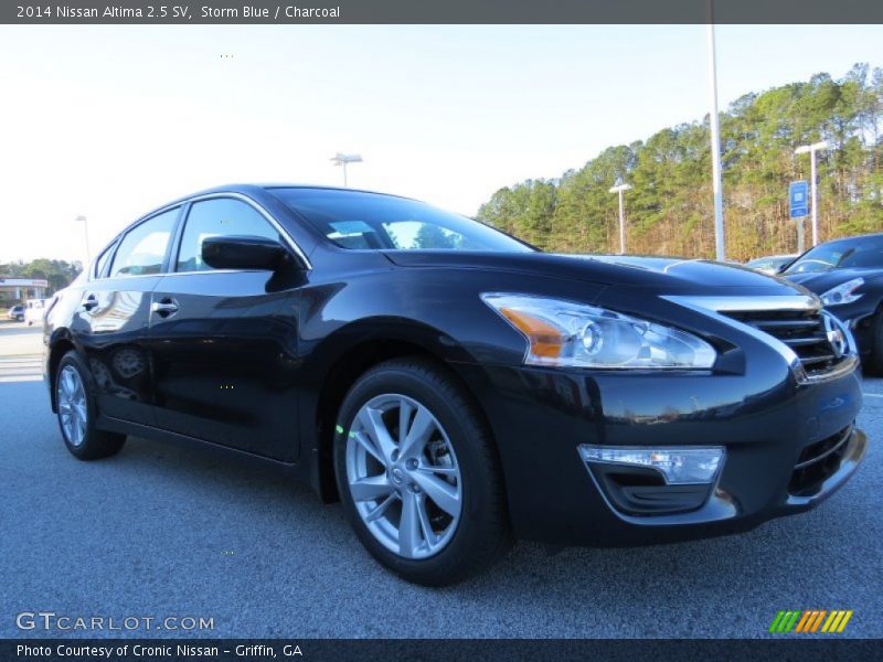 Storm Blue / Charcoal 2014 Nissan Altima 2.5 SV