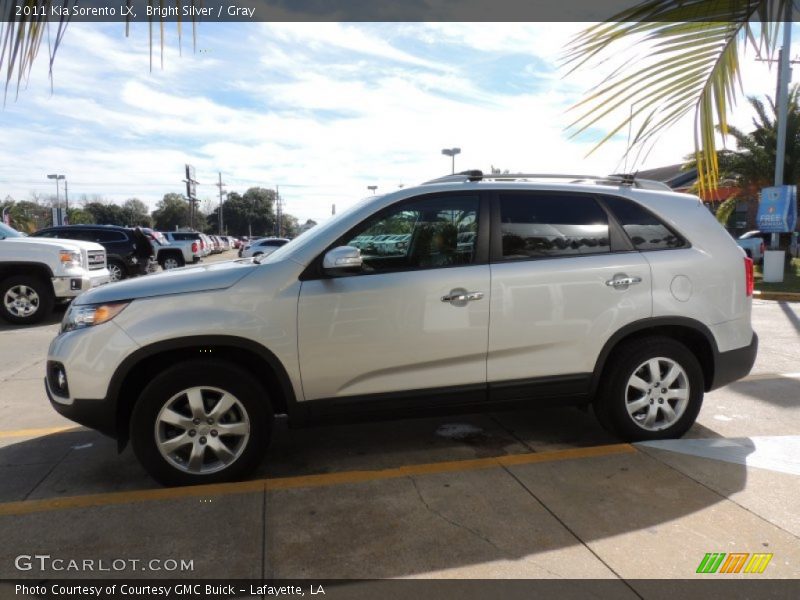 Bright Silver / Gray 2011 Kia Sorento LX