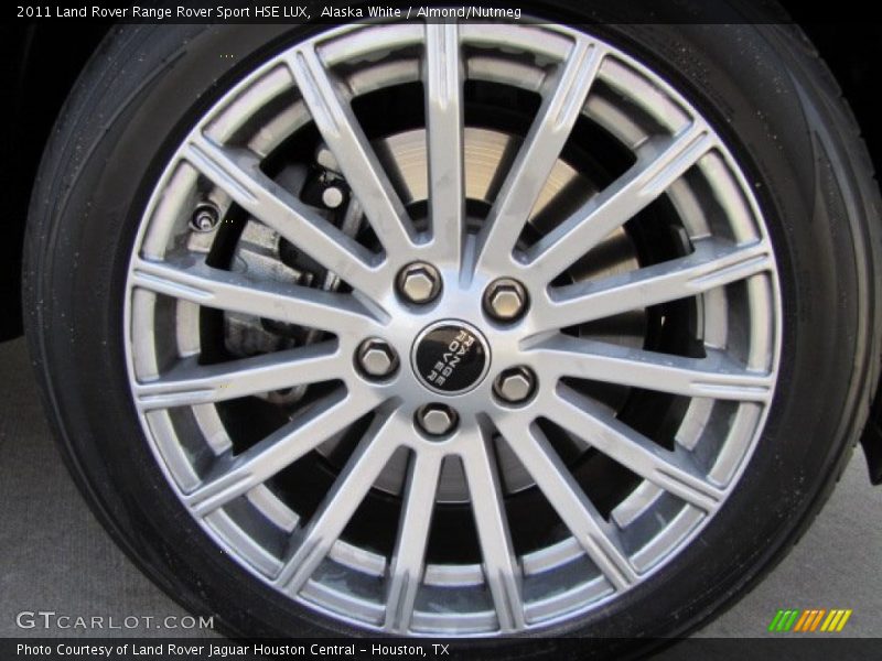 Alaska White / Almond/Nutmeg 2011 Land Rover Range Rover Sport HSE LUX
