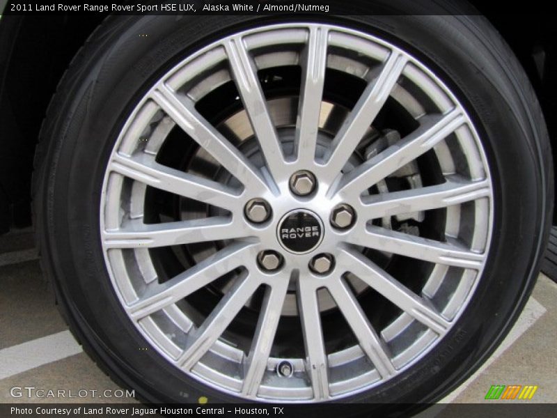 Alaska White / Almond/Nutmeg 2011 Land Rover Range Rover Sport HSE LUX
