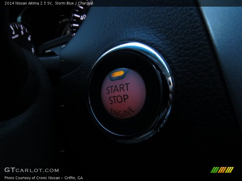 Storm Blue / Charcoal 2014 Nissan Altima 2.5 SV