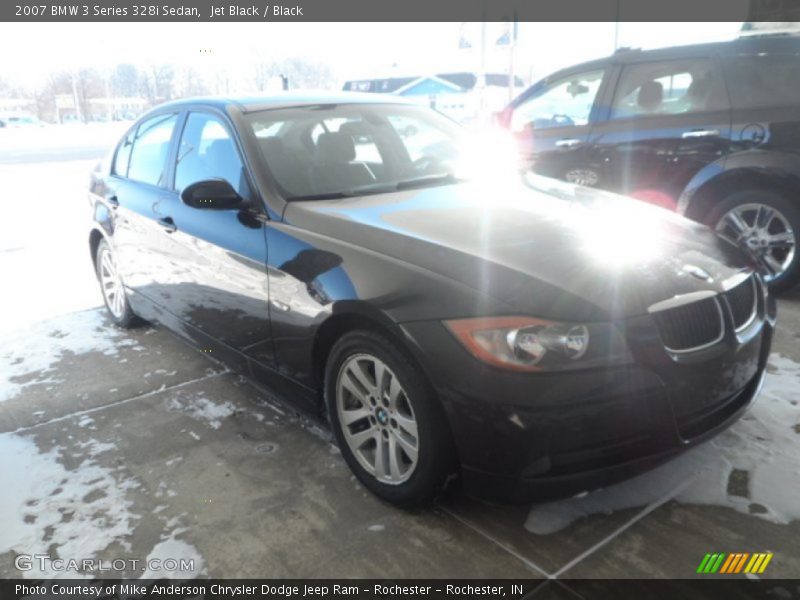 Jet Black / Black 2007 BMW 3 Series 328i Sedan